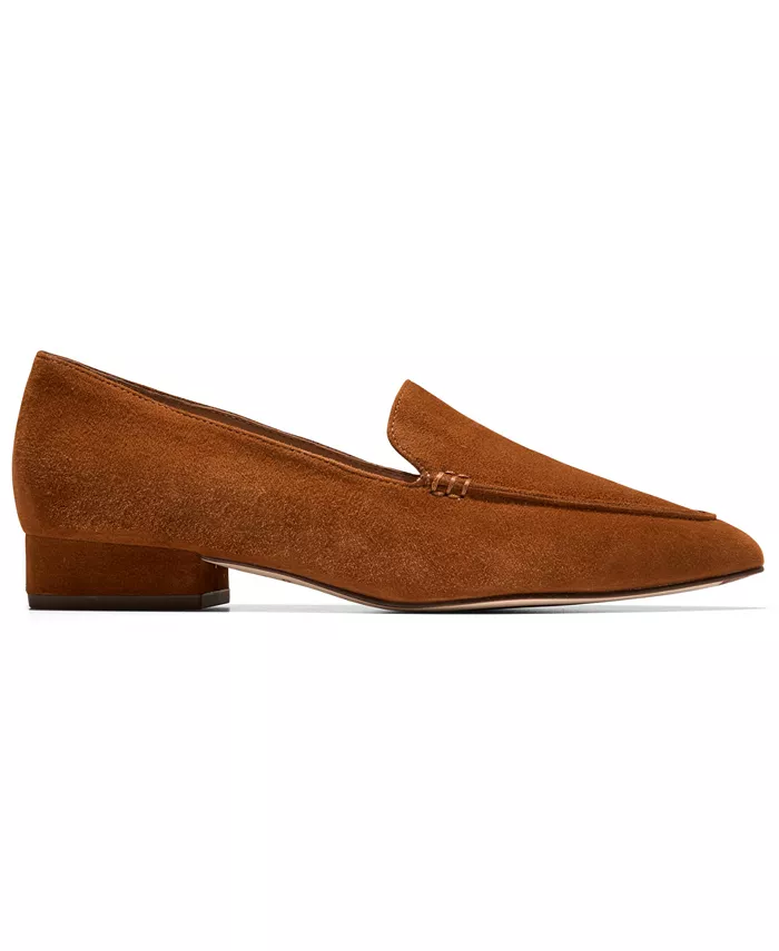 Женские туфли Valantina с острым носком и блочным каблуком Cole Haan, коричневый — фото 2