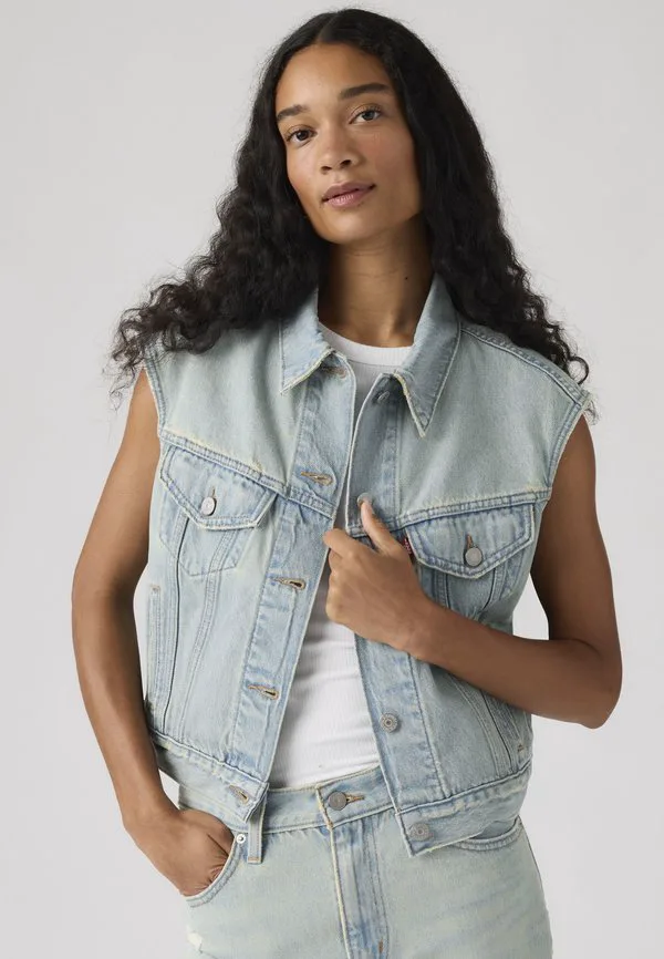 Укороченный жилет в стиле 90-х Levi'S, Que Pasa Trucker
