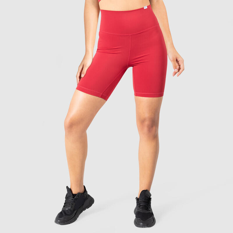 

Женские короткие леггинсы Kylie красные для спорта и отдыха SMILODOX, цвет rot
