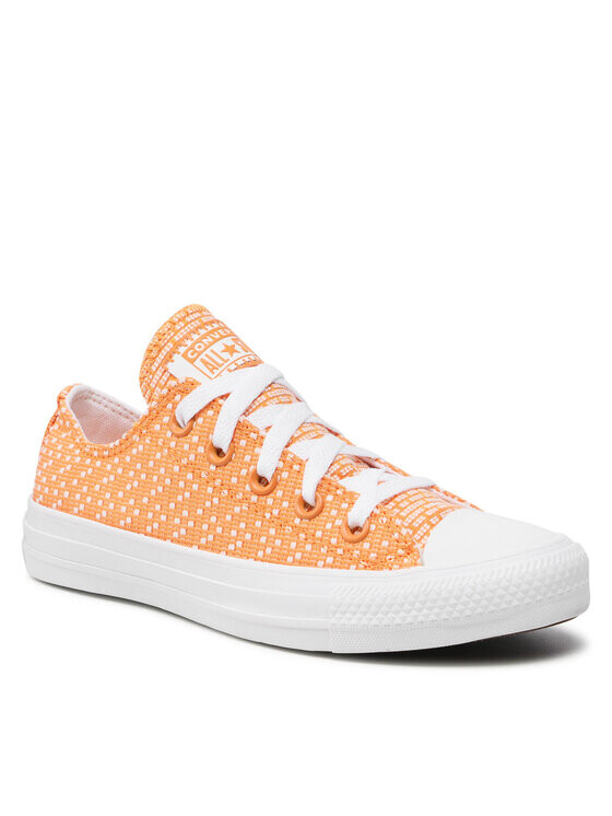 

Кроссовки из ткани Converse, оранжевый
