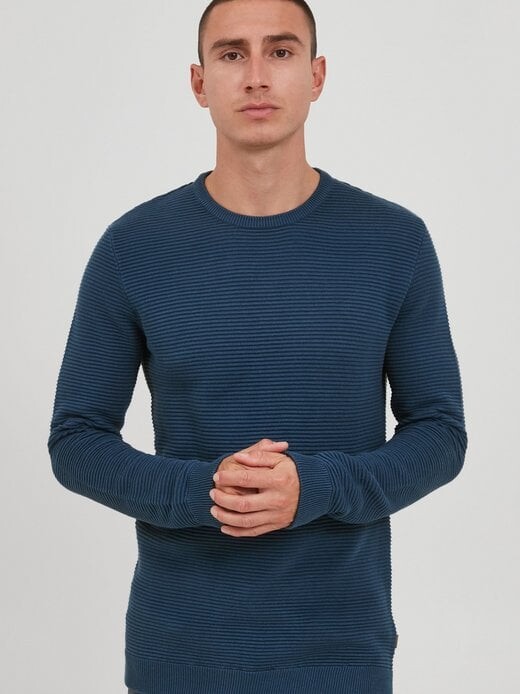

Вязаный свитер сдниколас Solid, синий