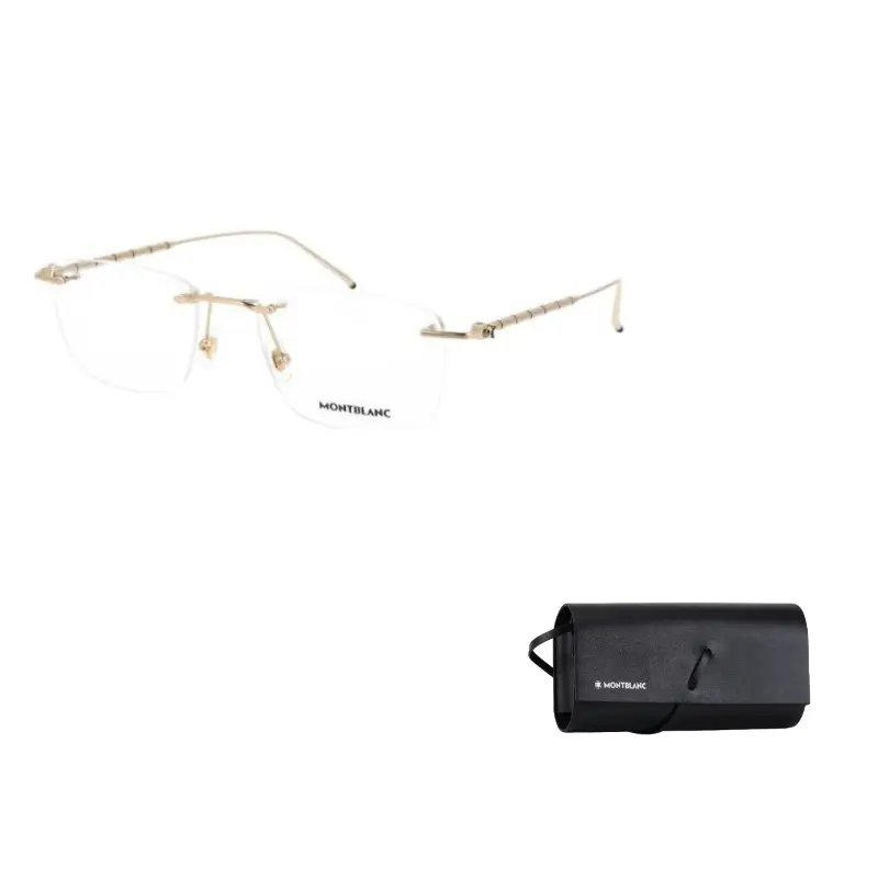 

MONTBLANC Очки квадратной формы, Gold