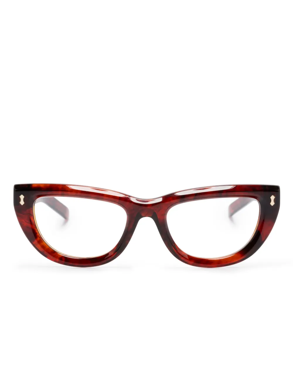

Очки в оправе 'кошачий глаз' Gucci Eyewear, красный
