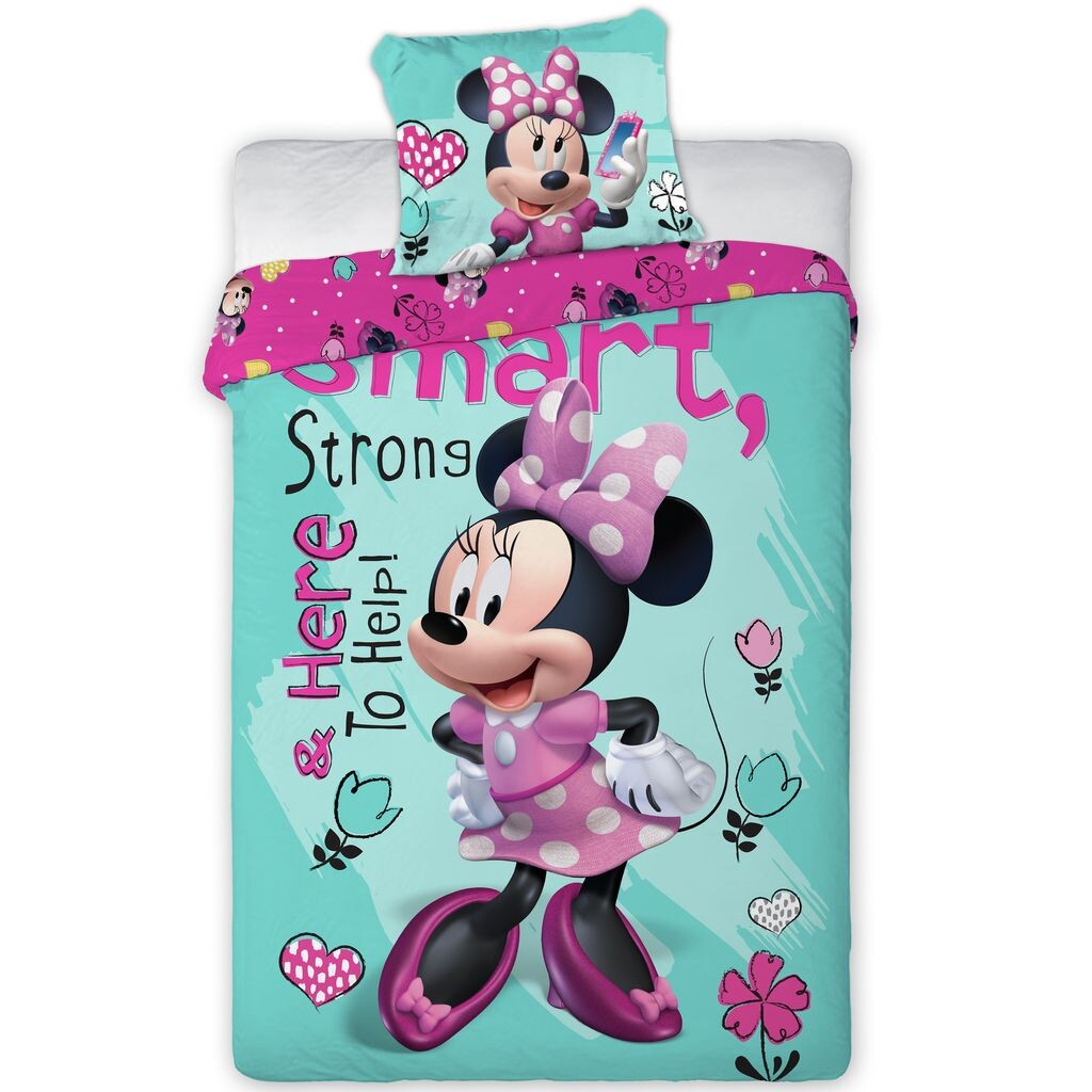 

Пододеяльник Disney Minnie Mouse, Smart - 140 х 200 + 70 х 90 см - хлопок