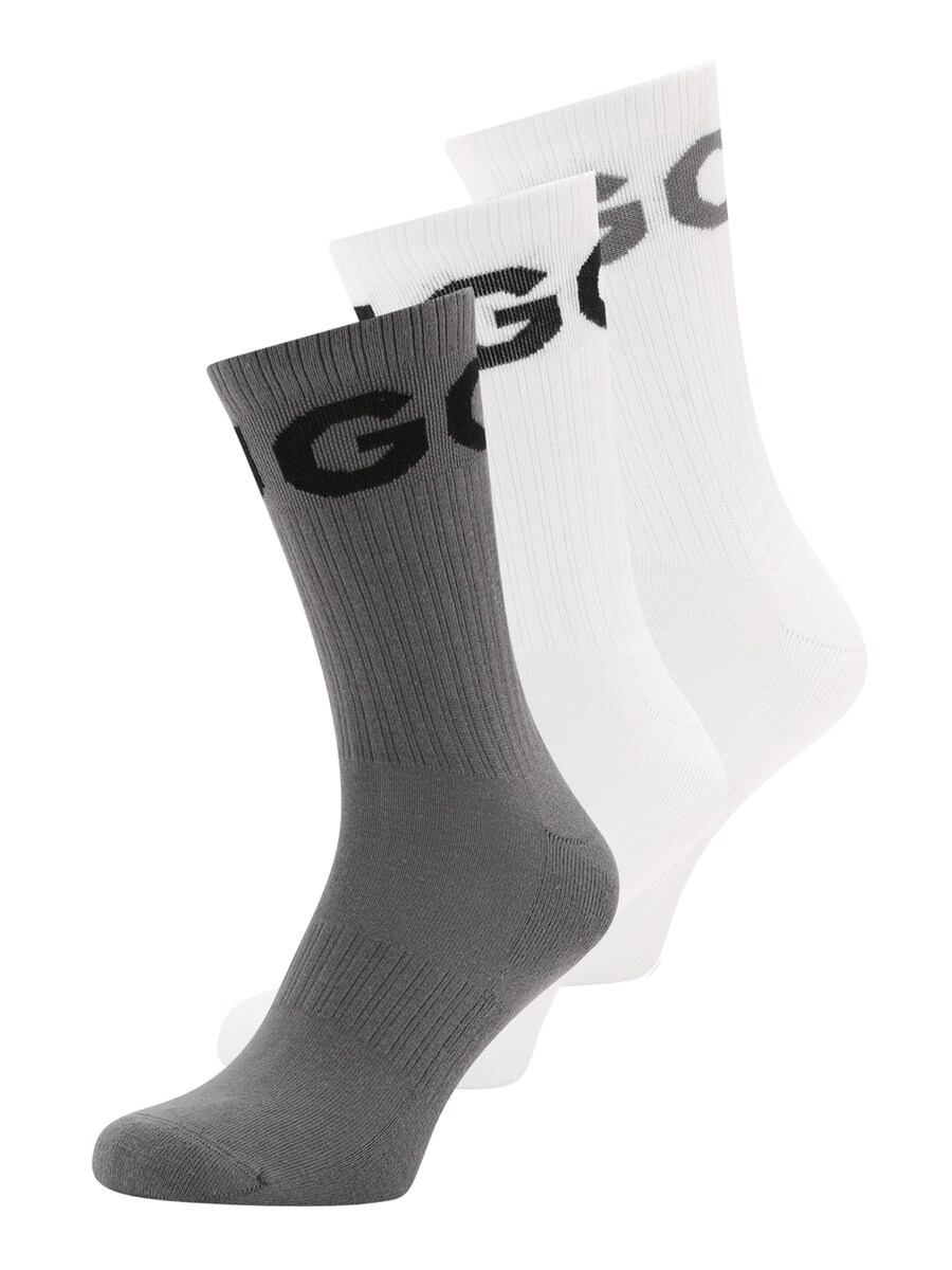 

Носки HUGO ICONIC, Grey/White