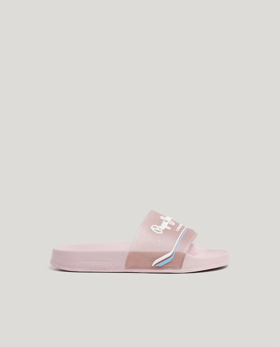 

Шлепанцы для девочек Slider Origin Pepe Jeans, розовый