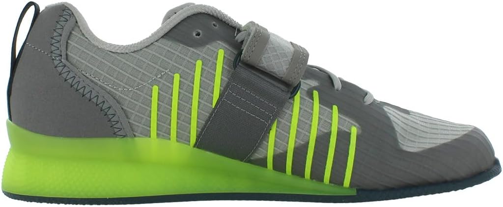 Мужские кроссовки для тяжелой атлетики Adidas Adipower III, серый — фото 2