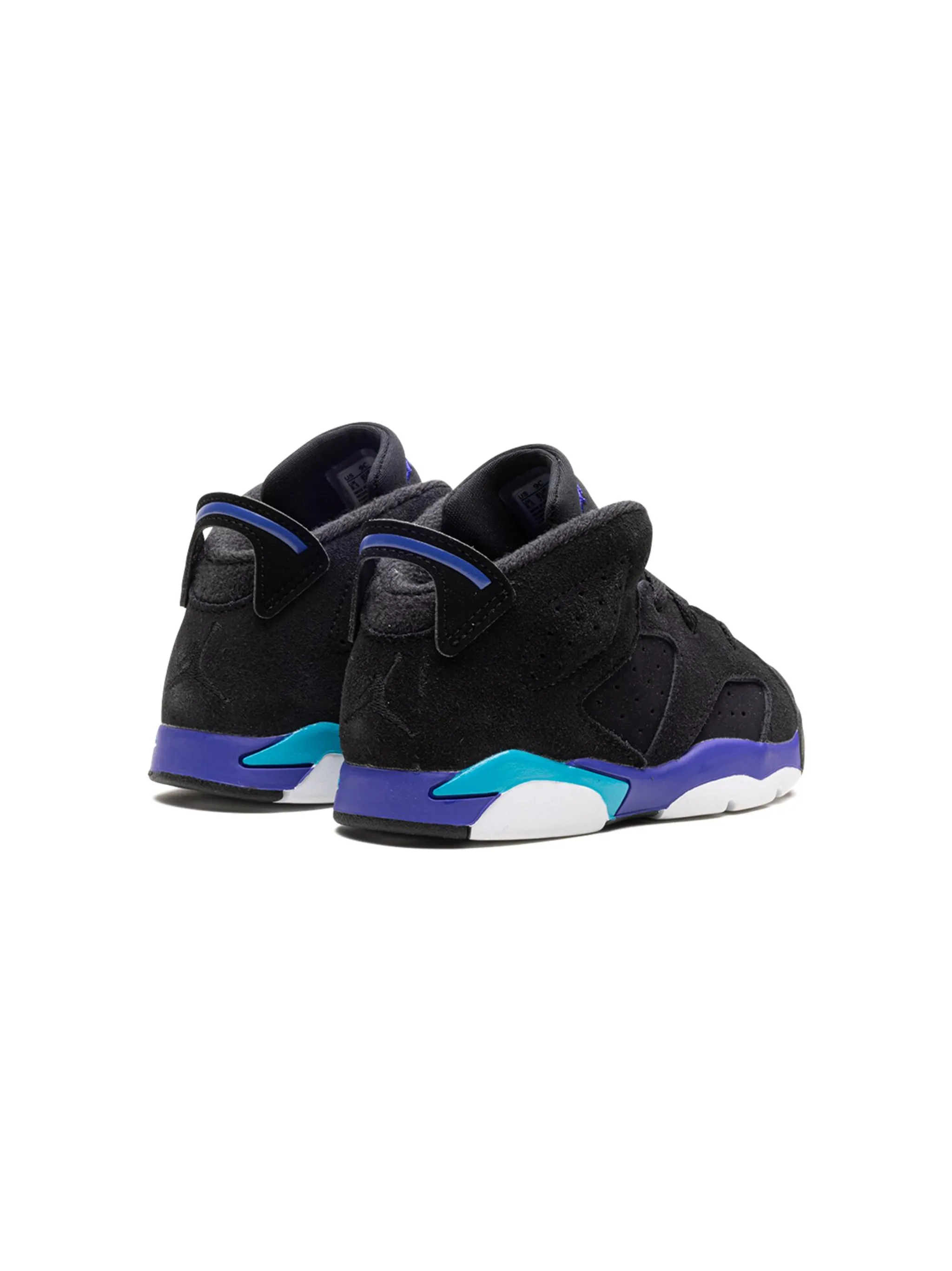 Кроссовки Jordan 6 Retro Aqua Jordan Kids, черный — фото 3
