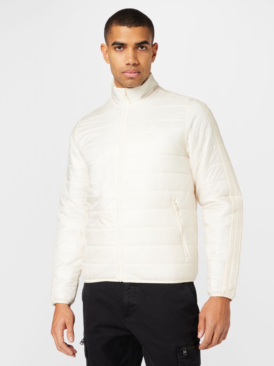 Всесезонная куртка ADIDAS ORIGINALS Between-Season Jacket Padded Stand Collar, белый — фото 2