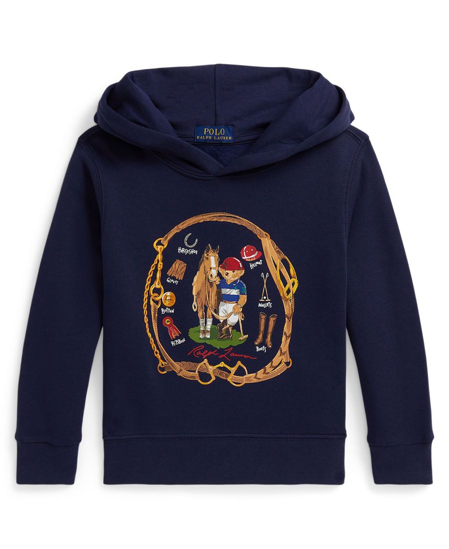 

Флисовая толстовка Polo Bear для мальчиков 2-7 лет Polo Ralph Lauren, Bear Newport Navy