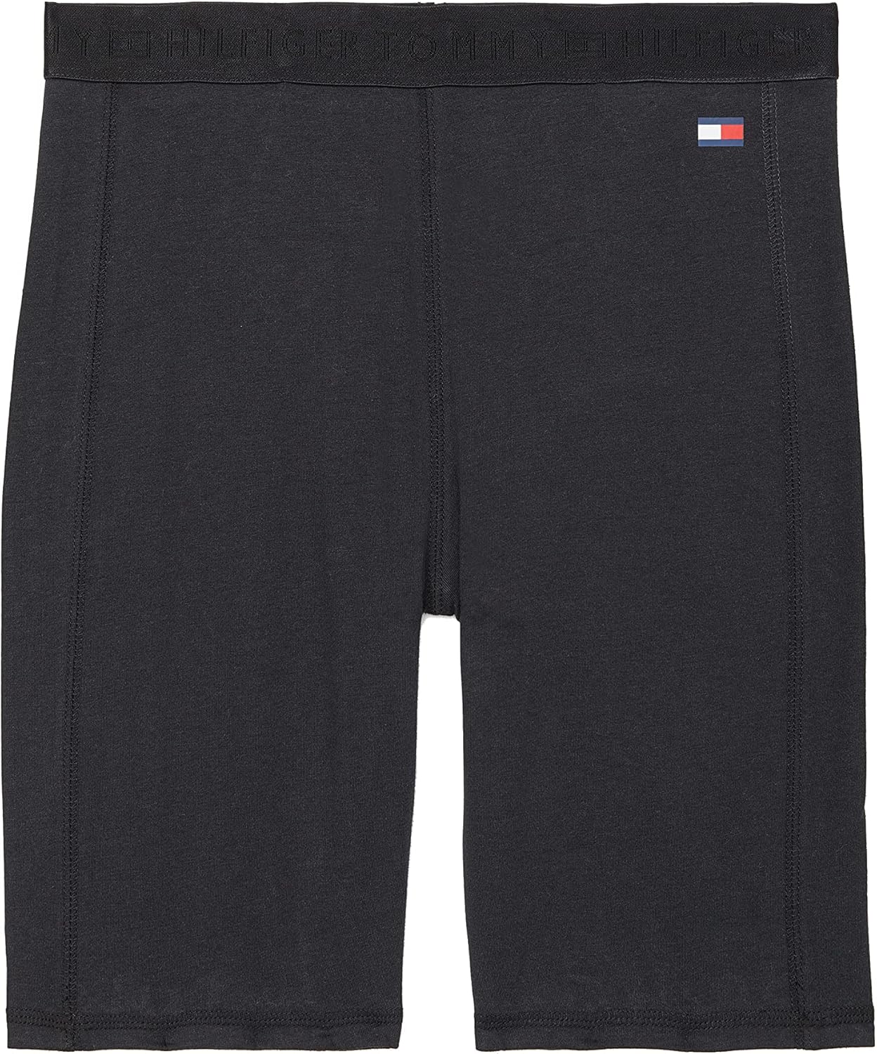 

Женские адаптивные велосипедные шорты Tommy Hilfiger с петлями для подтягивания, Jet Black