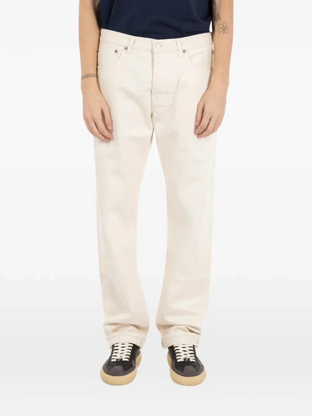 

Джинсы John с пятью карманами Fortela, молочный