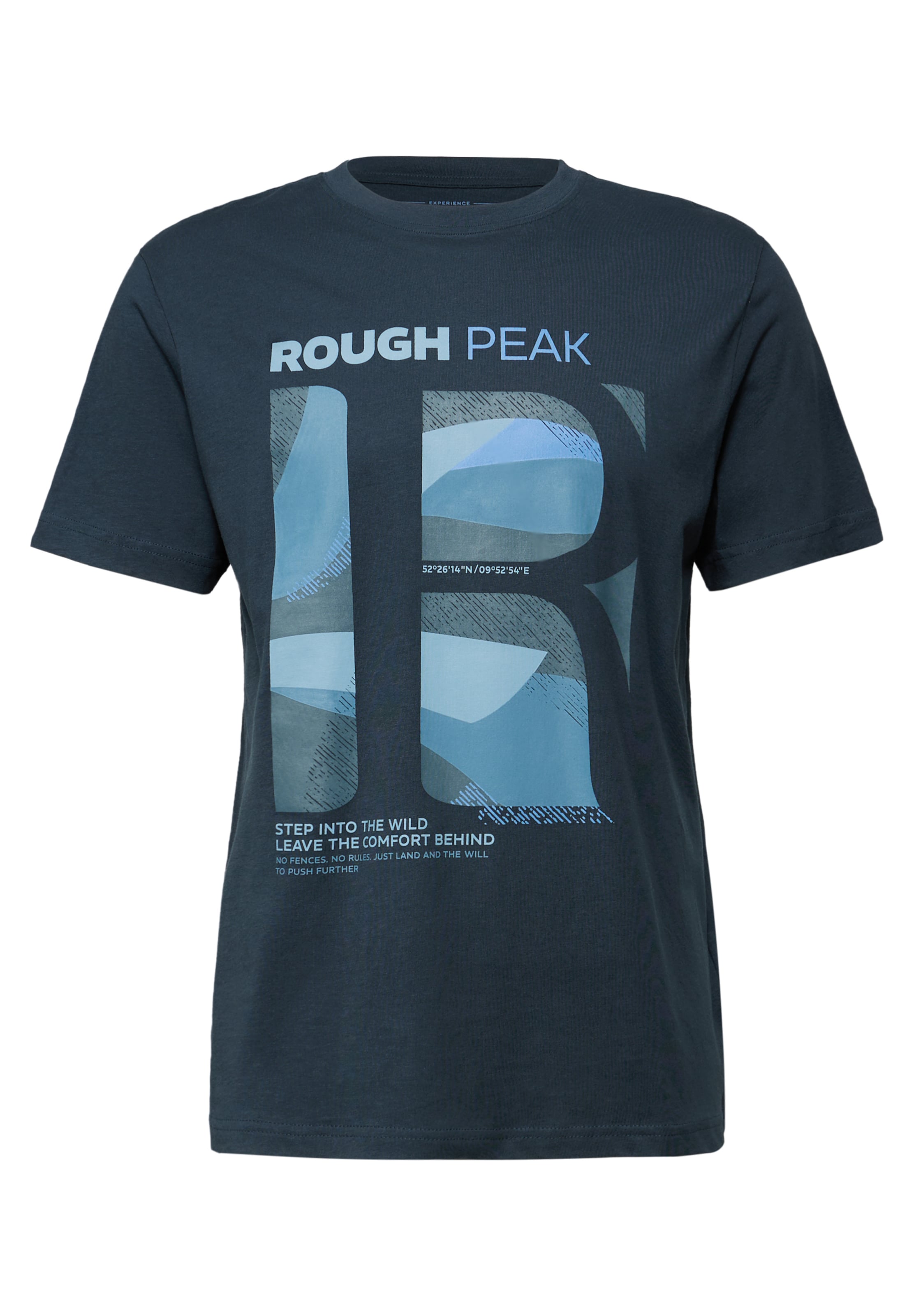 

Street One MEN Футболка в цветах Blue, Navy, Light Blue