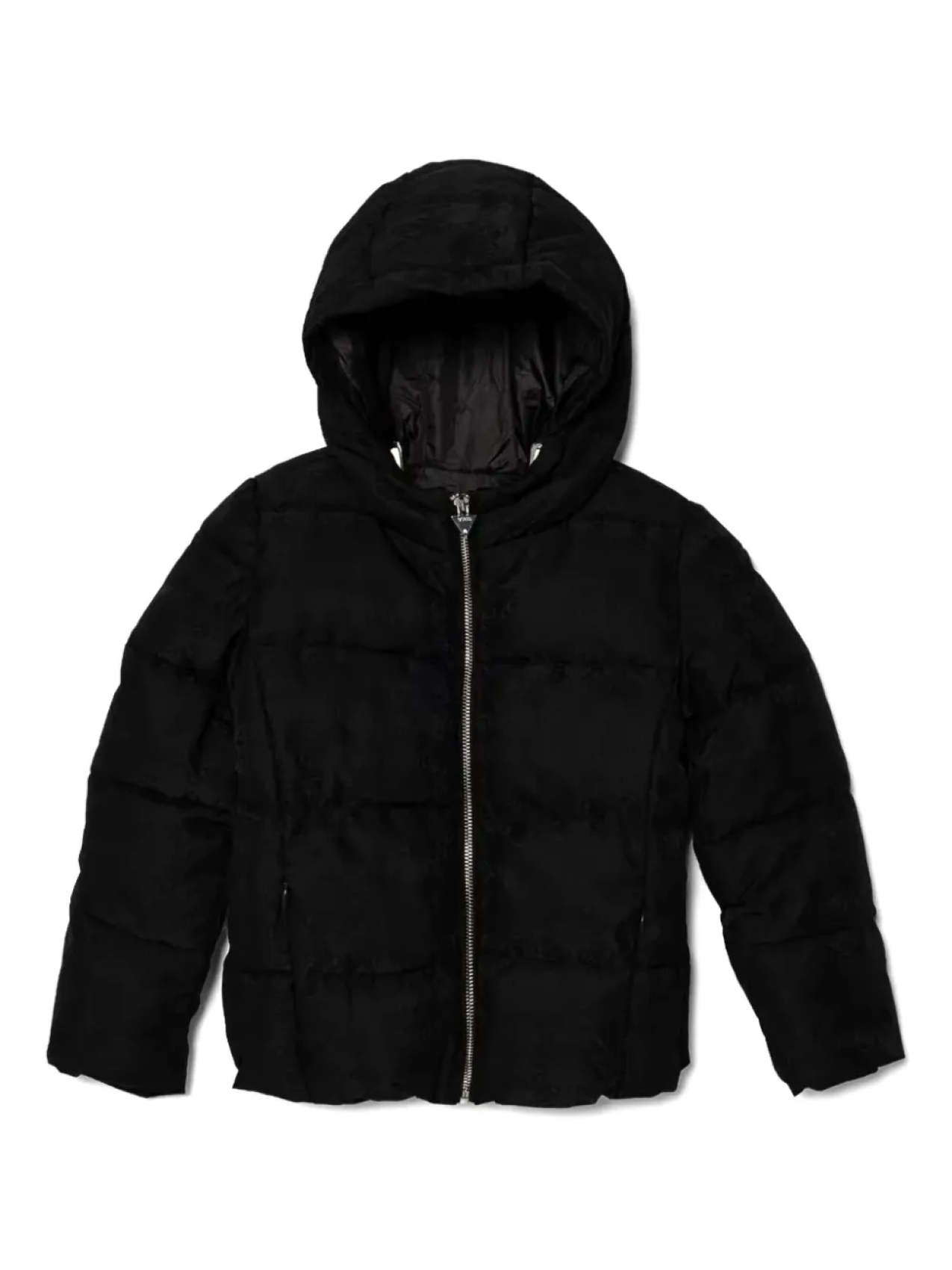 

Guess Kids детский пуховик с капюшоном, черный