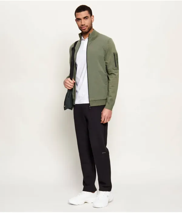 Свитер KN_Momentum-X HY regular fit Boss Green, зеленый — фото 2