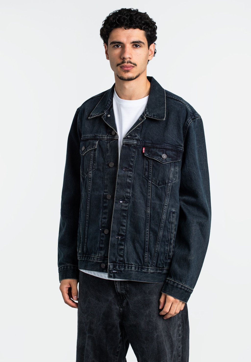 

Джинсовая куртка THE TRUCKER Levi's®, темно-синий