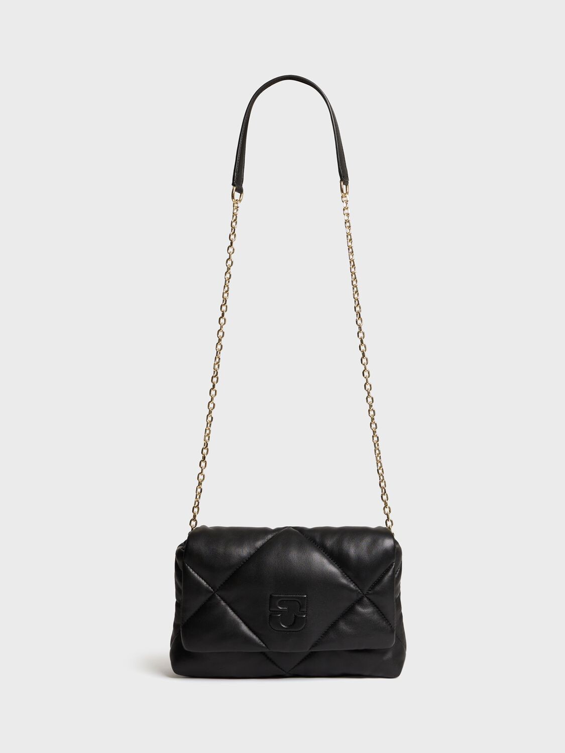 

Кожаная сумка через плечо Gerard Darel Le Fanny, черная