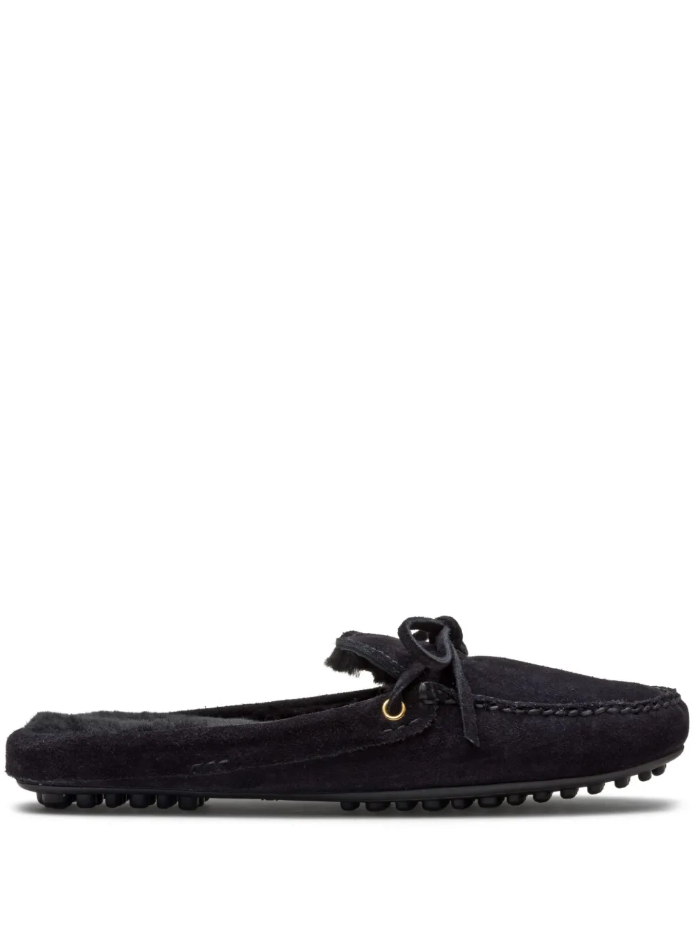Слиперы на шнуровке Car Shoe, черный