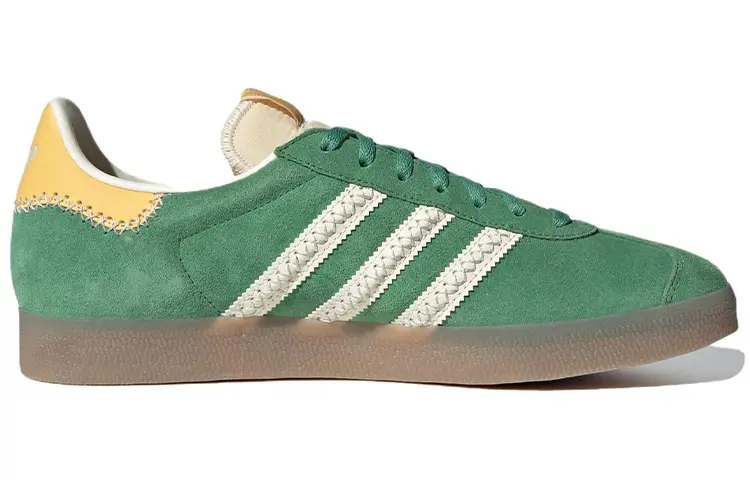 

Мужские кроссовки для скейтбординга adidas originals Gazelle, Желто-зеленый