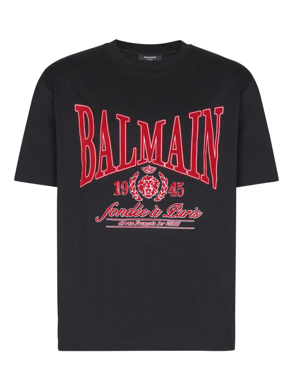 

Футболка с логотипом BALMAIN, черный