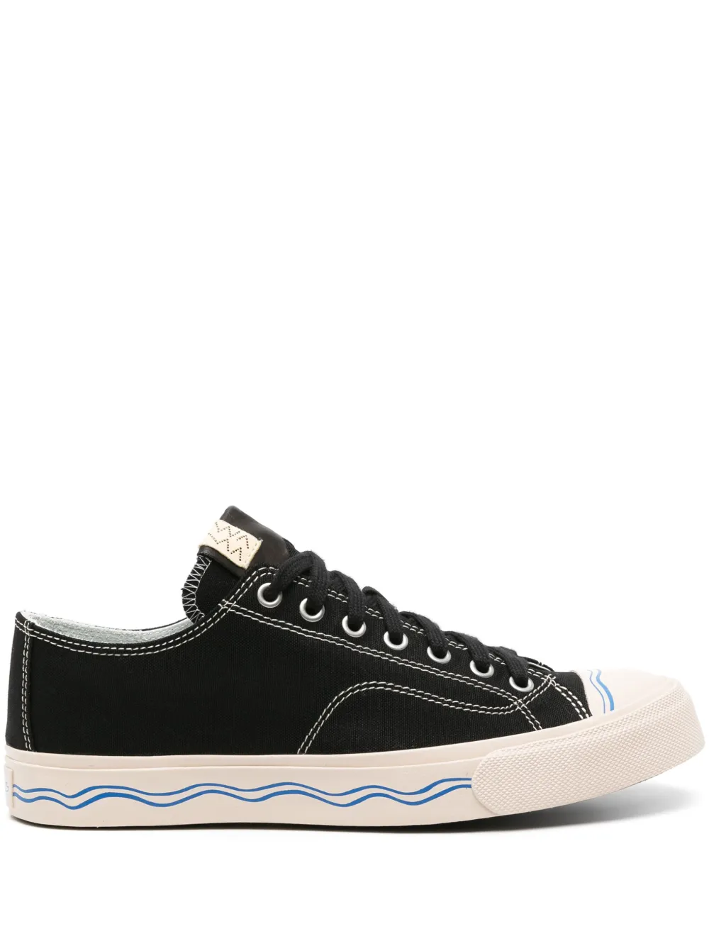 

Кеды Skagway Lo из канваса visvim, черный