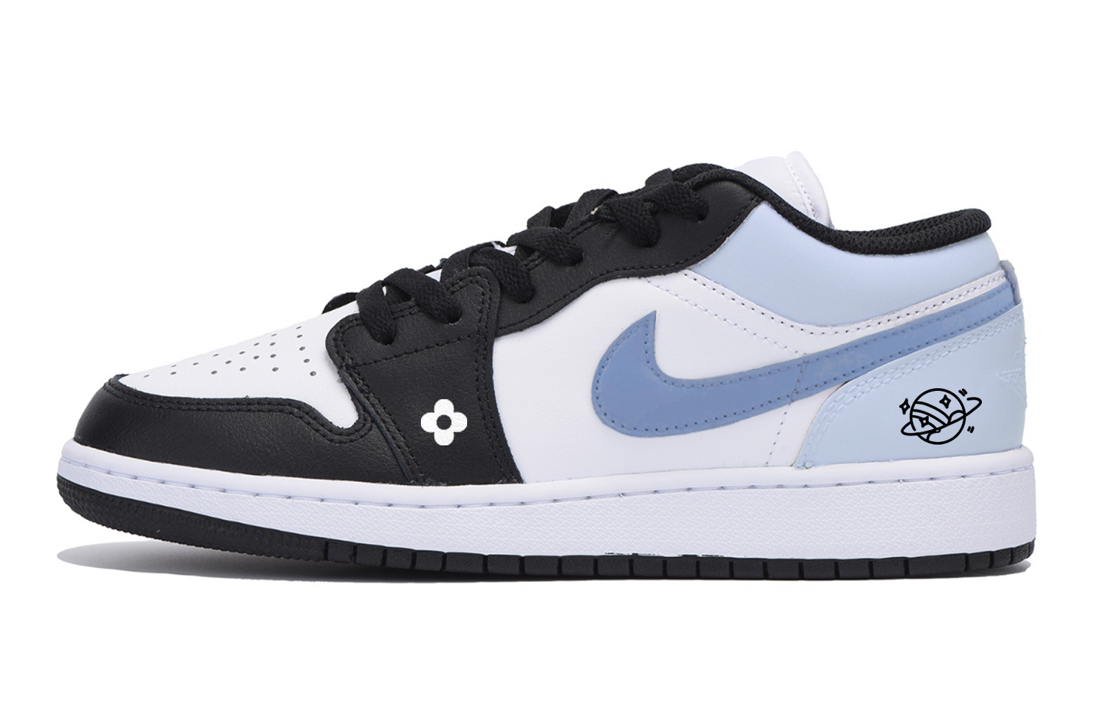 

Баскетбольные кроссовки Air 1 LOW Top для детей и подростков Jordan, белый
