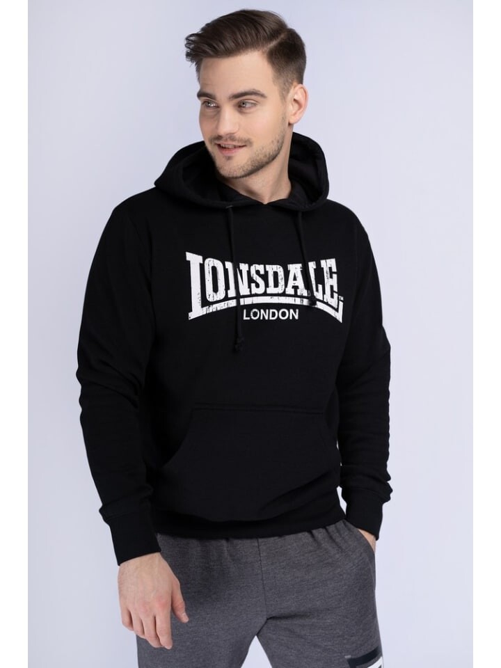 

Толстовка Lonsdale Hoodie, черный