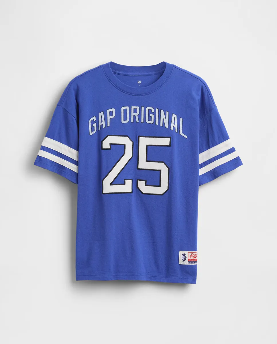 

Футболка с короткими рукавами для мальчика Gap, синий