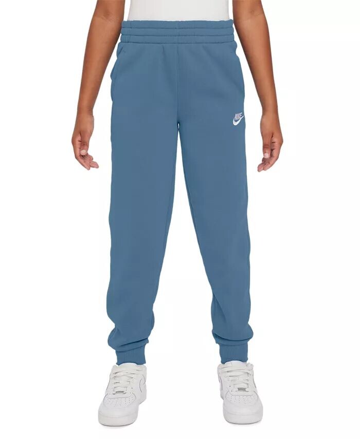 

Флисовые спортивные брюки Big Kids Club Nike, синий