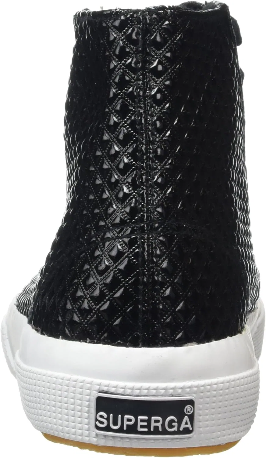Кроссовки Superga Unisex Adult 2750 Quiltpatentw Low-Top Trainers, Black / Gold — фото 3