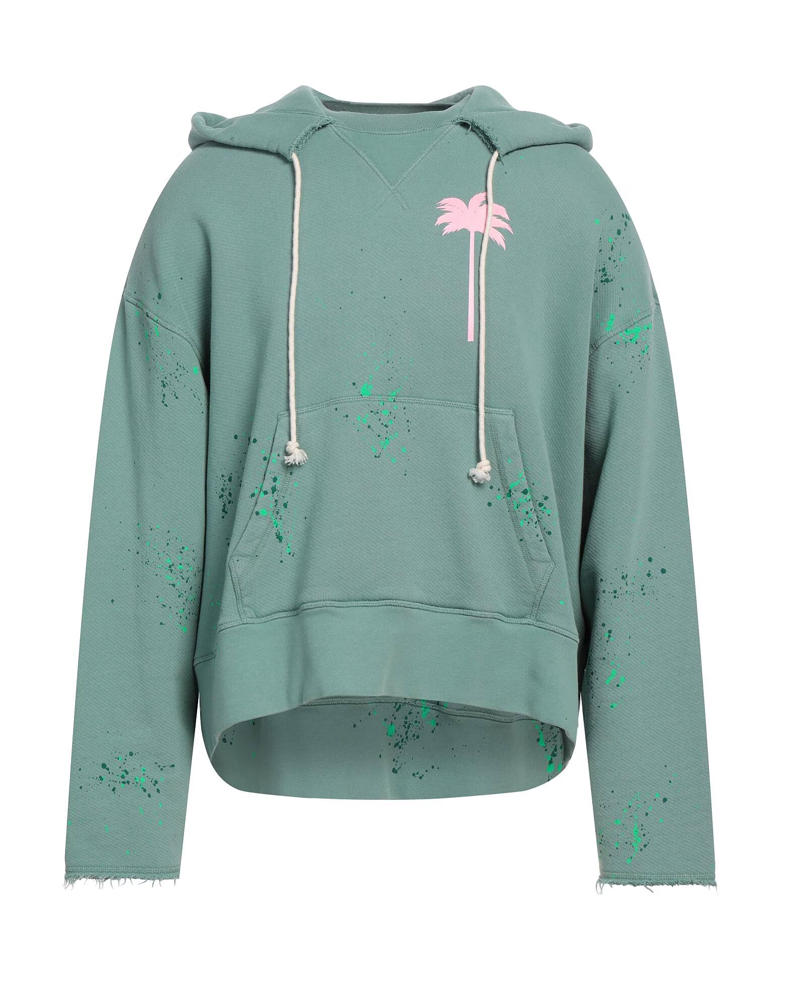 

Толстовка Palm Angels, серо-зеленый