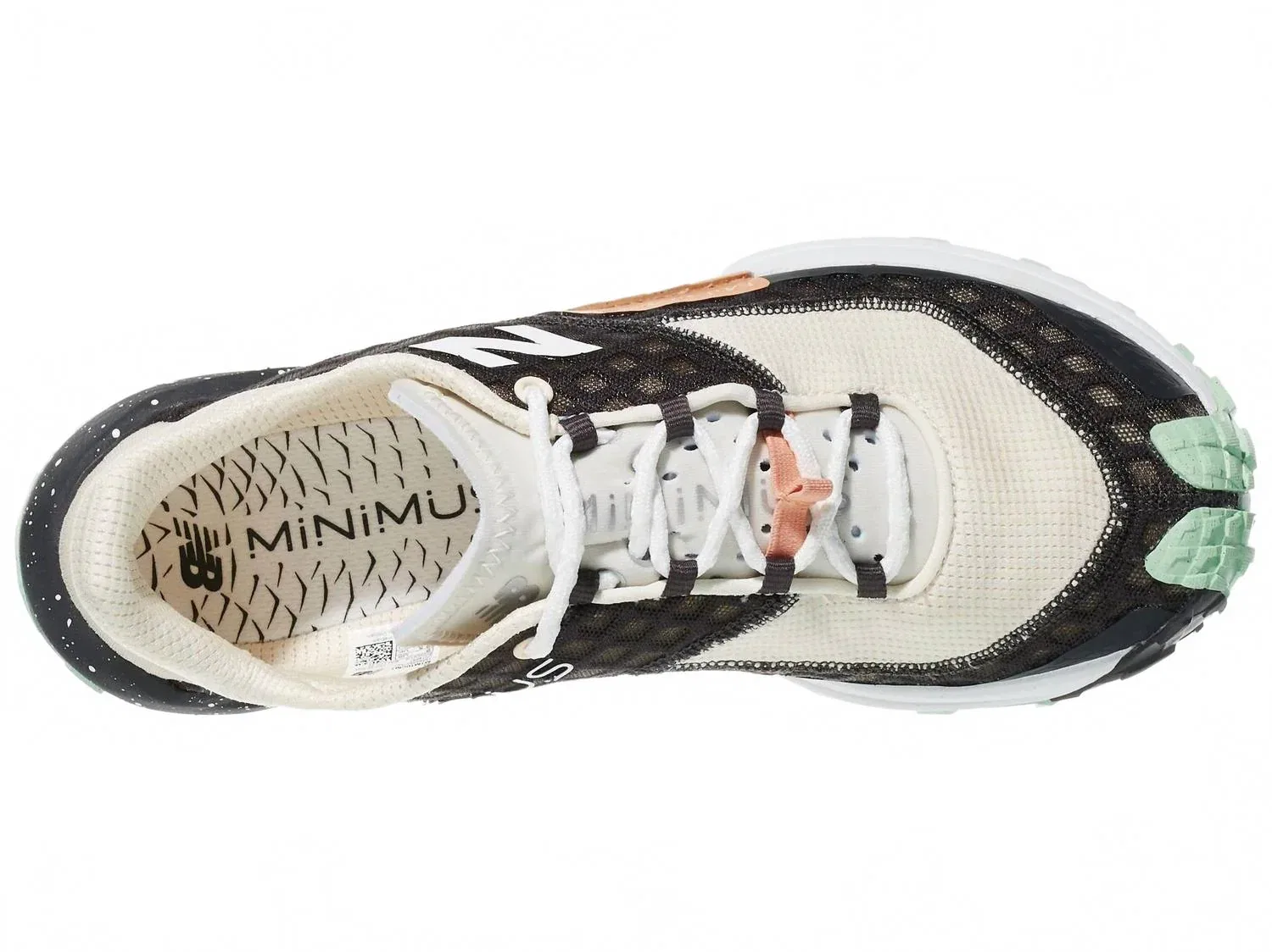 New Balance Мужские кроссовки Minimus Trail, черно-бежевые — фото 3