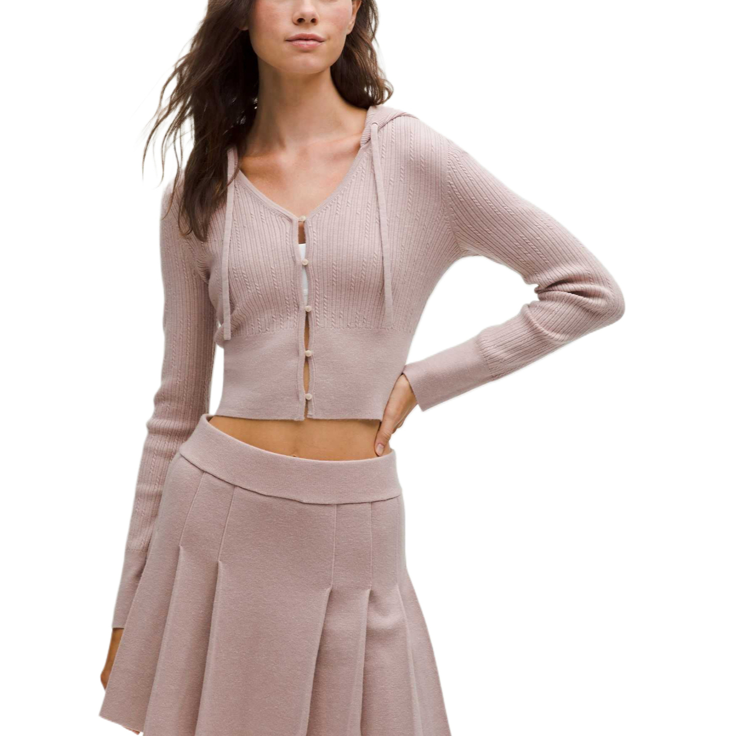 

Трикотаж Women's Moderate Lululemon, mixed color smoky розовый