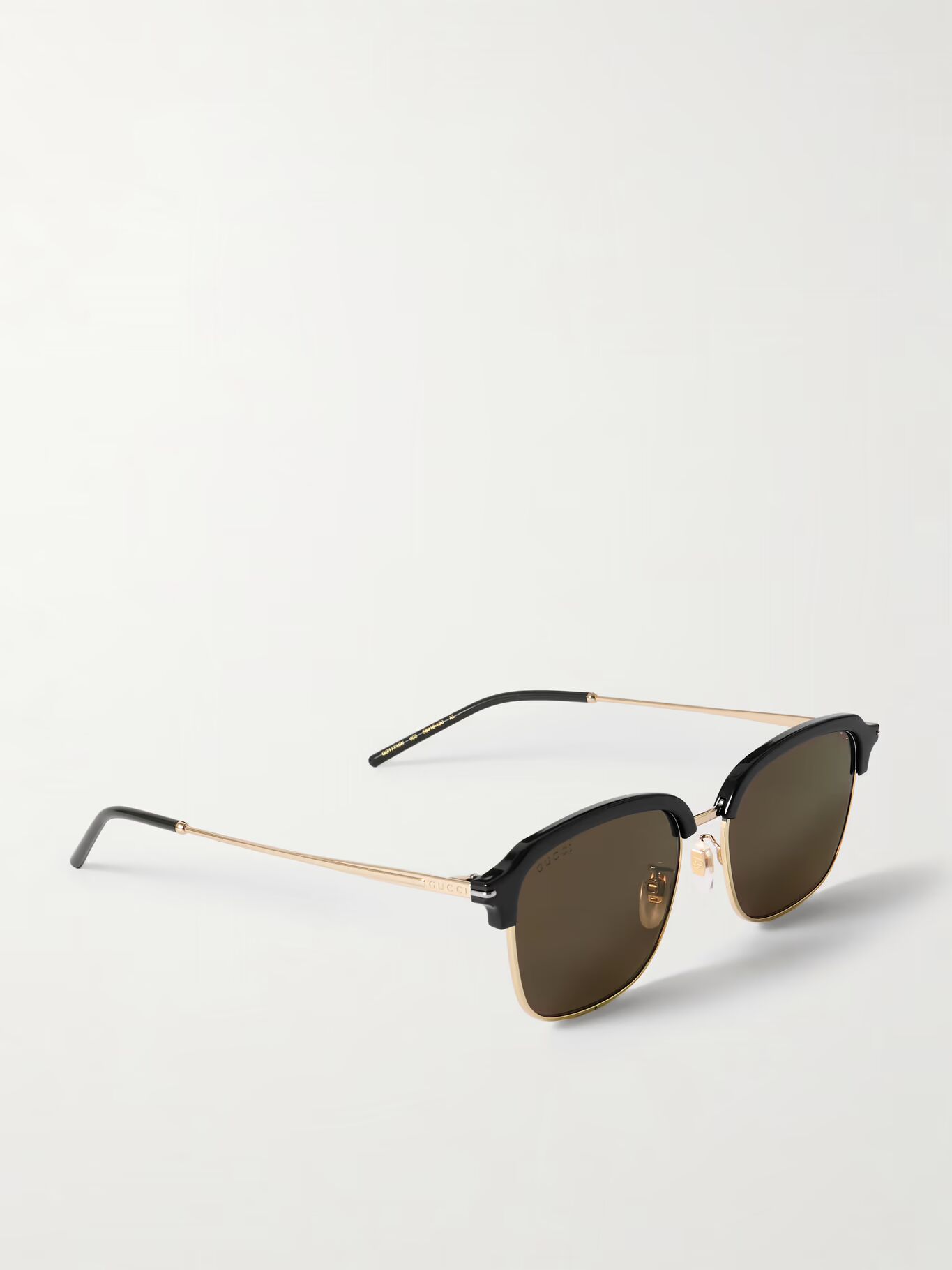 

Солнцезащитные очки D-Frame из ацетата и золотистого оттенка GUCCI EYEWEAR, золотой