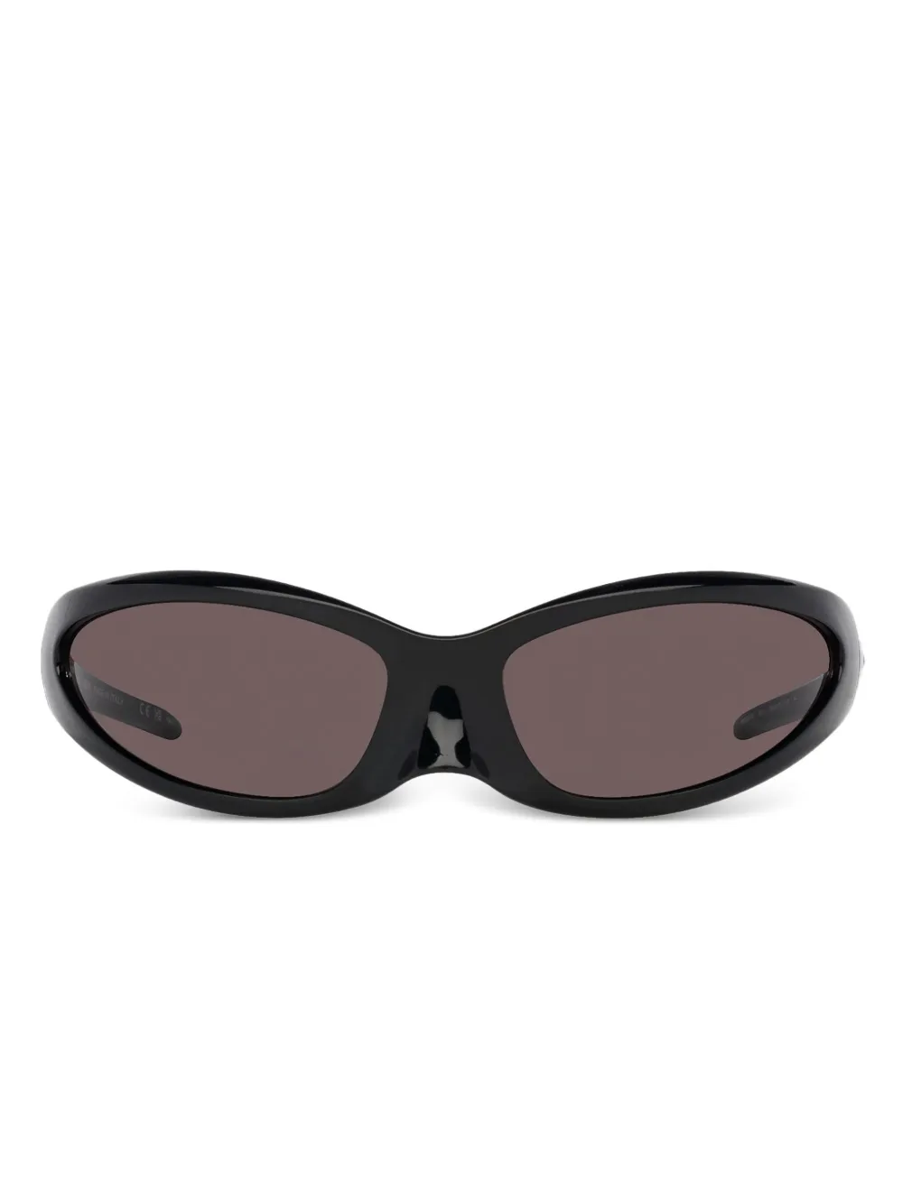

Солнцезащитные очки Skin XXL в оправе 'кошачий глаз' Balenciaga Eyewear, черный