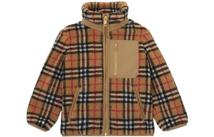 

Детская куртка Burberry, цвет Yellow