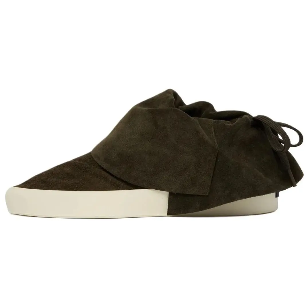

Fear Of God Низкие мужские кроссовки для скейтбординга Moc, оливково-зеленые