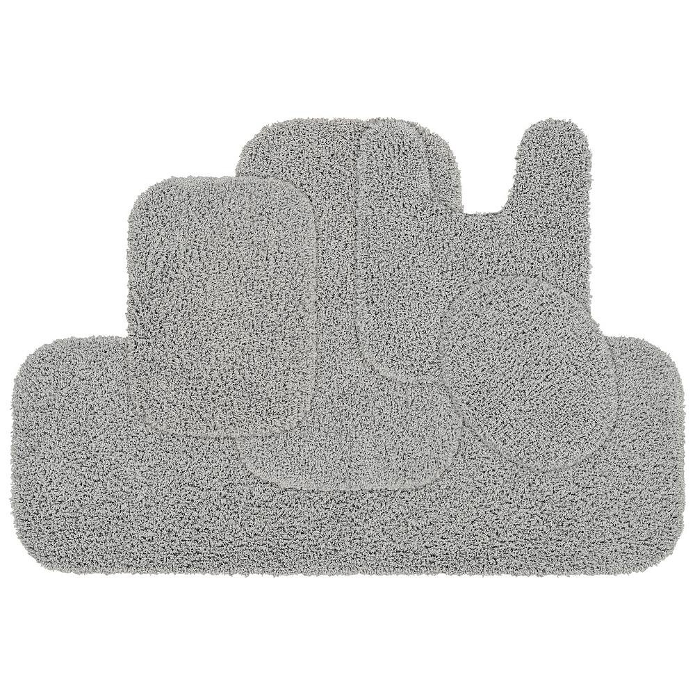 

Коврик-гирлянда Bentley Shag, набор для ванной из 5 предметов Garland Rug, цвет Platinum Gray
