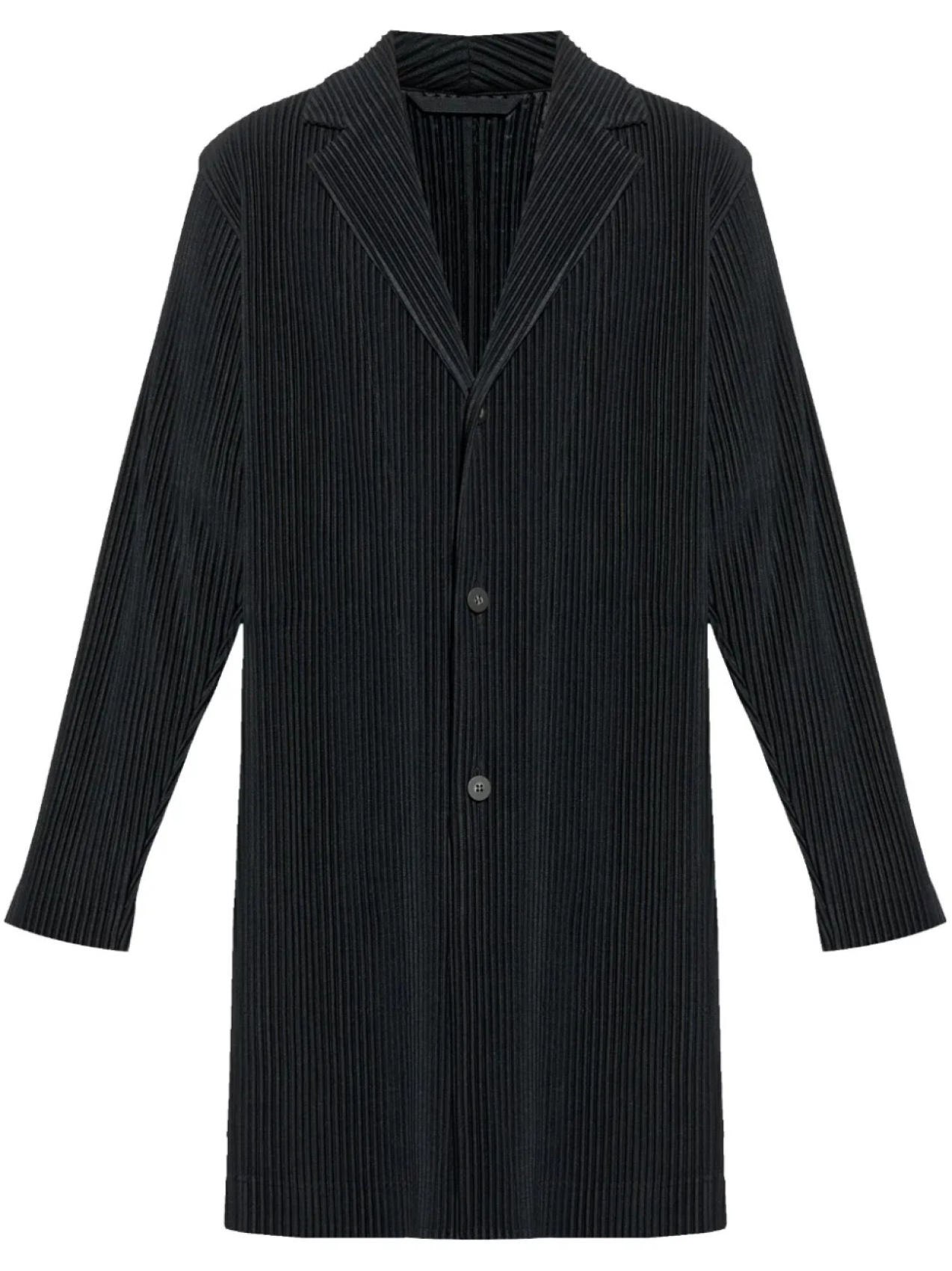 

Плиссированное пальто Homme Plissé Issey Miyake, черный
