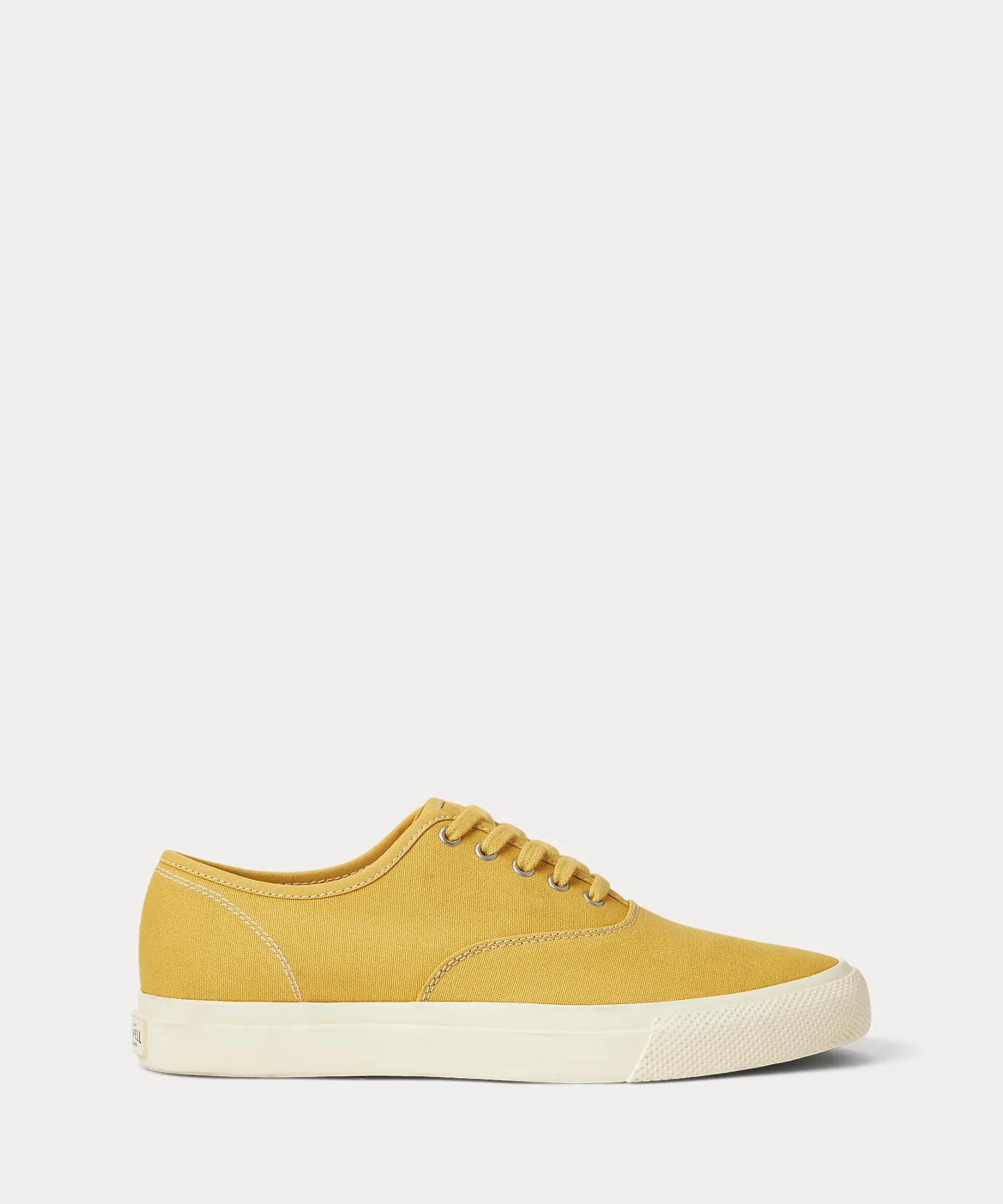 Мужские кроссовки из хлопка RRL Canvas Sneaker желтые