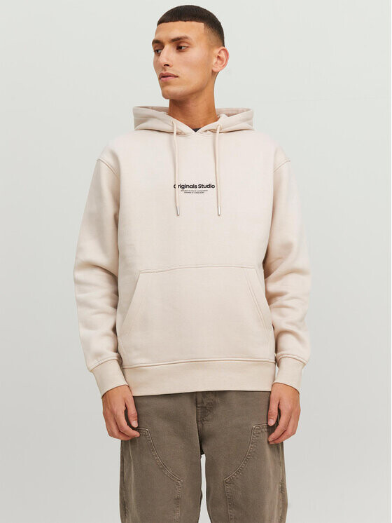 

Толстовка свободного кроя Jack&Jones, экрю