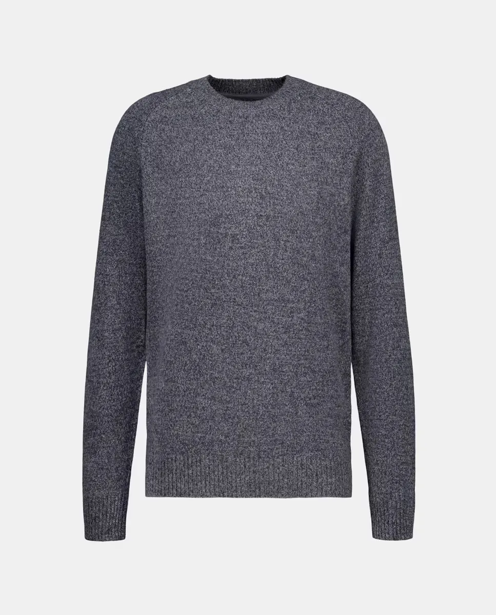 

Мужской свитер из овечьей шерсти Easy Wear, светло-серый