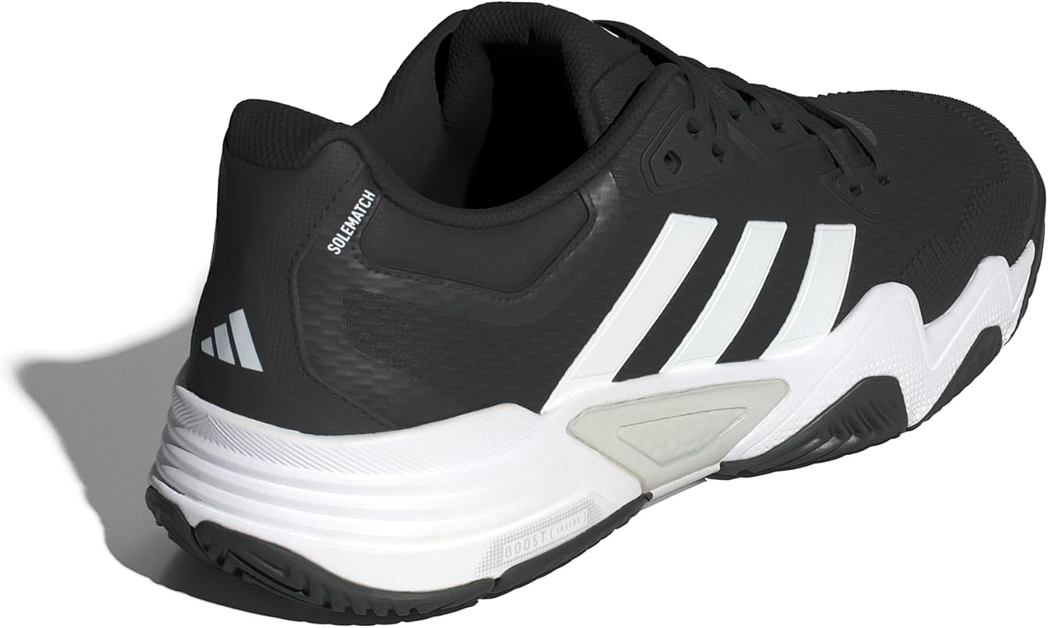 Мужские теннисные кроссовки Adidas Solematch Control 2, белый/черный — фото 3
