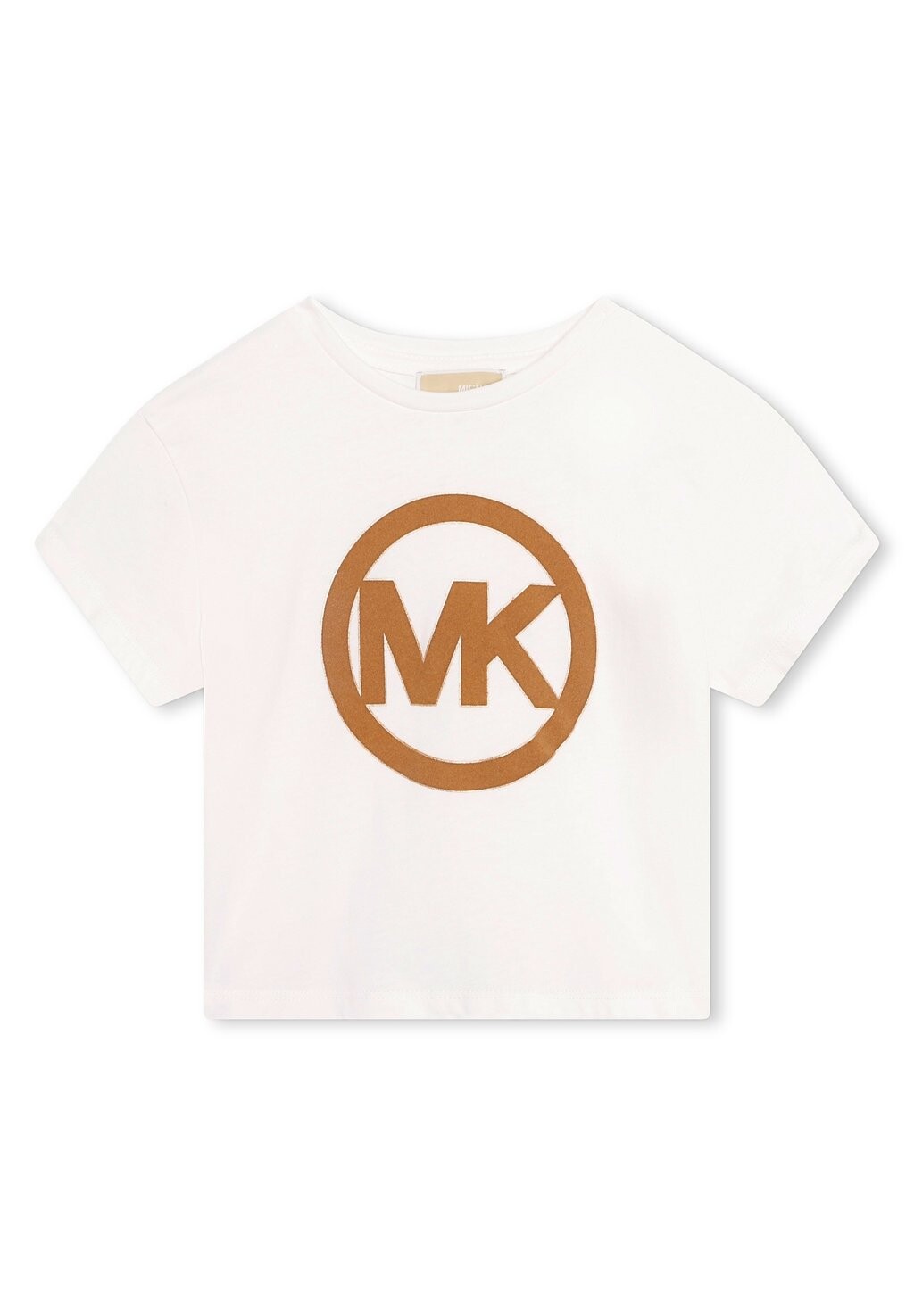 

Футболка с принтом Short Sleved Michael Kors Kids, цвет offwhite
