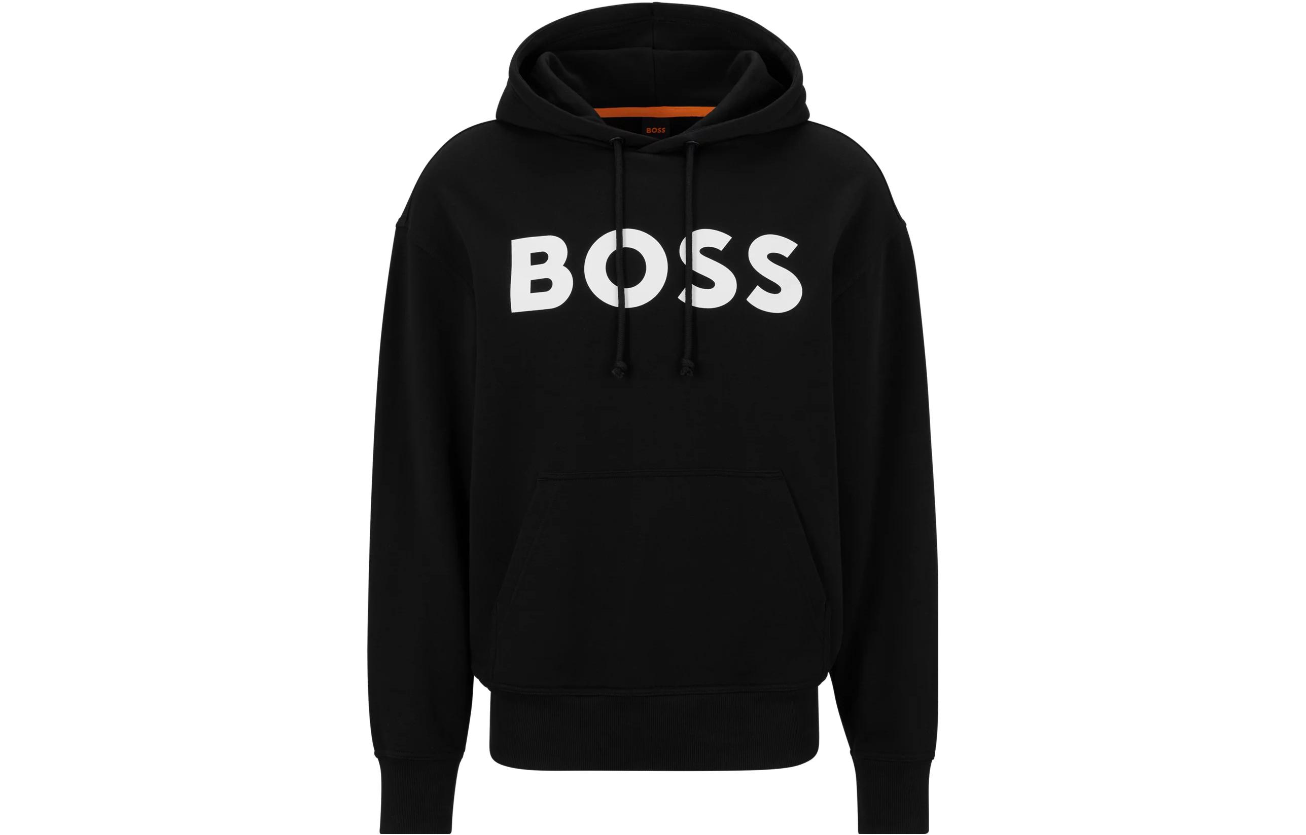 

Худи с принтом логотипа Boss HUGO BOSS, черный