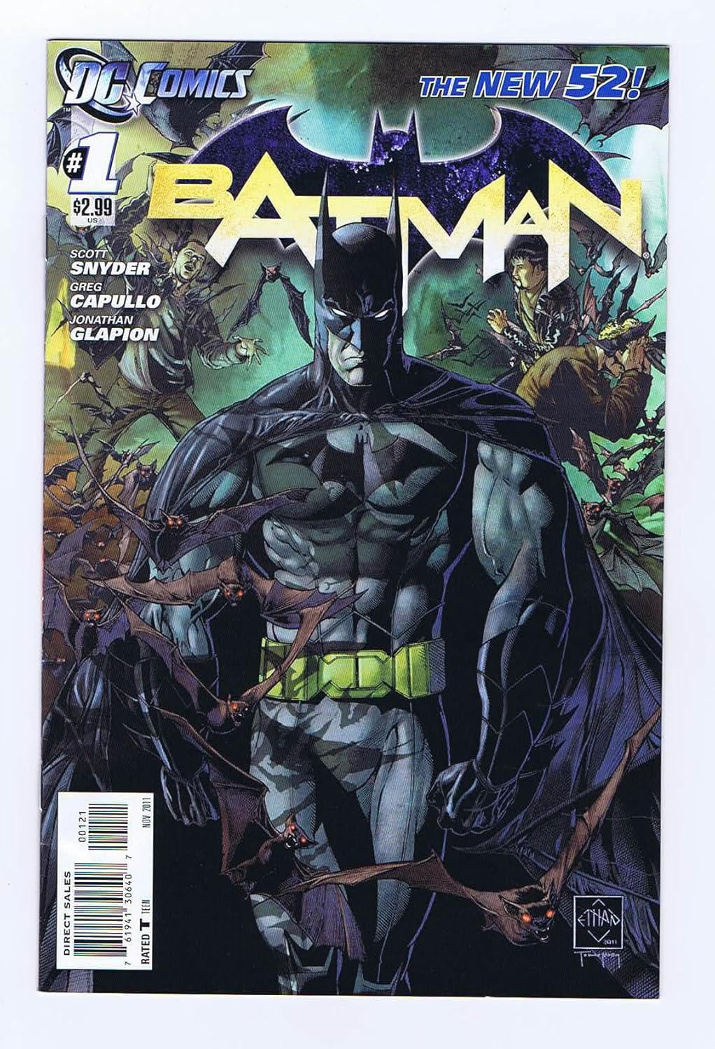 

Batman #1 The New 52 With Ethan Van Sciver Retailer Incentive Variant Cover (DC COMICS)