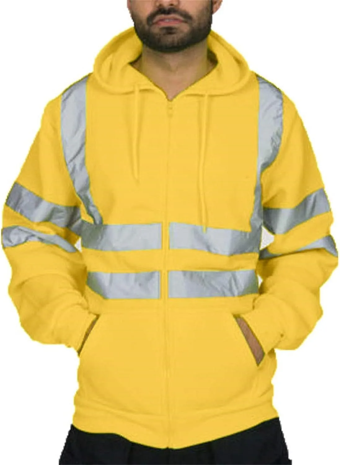 

Мужская куртка с капюшоном High Visibility Zip Up Tazeap