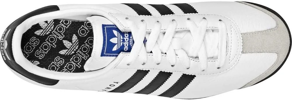 Мужские беговые кроссовки Adidas 675033, белые с черными элементами — фото 4