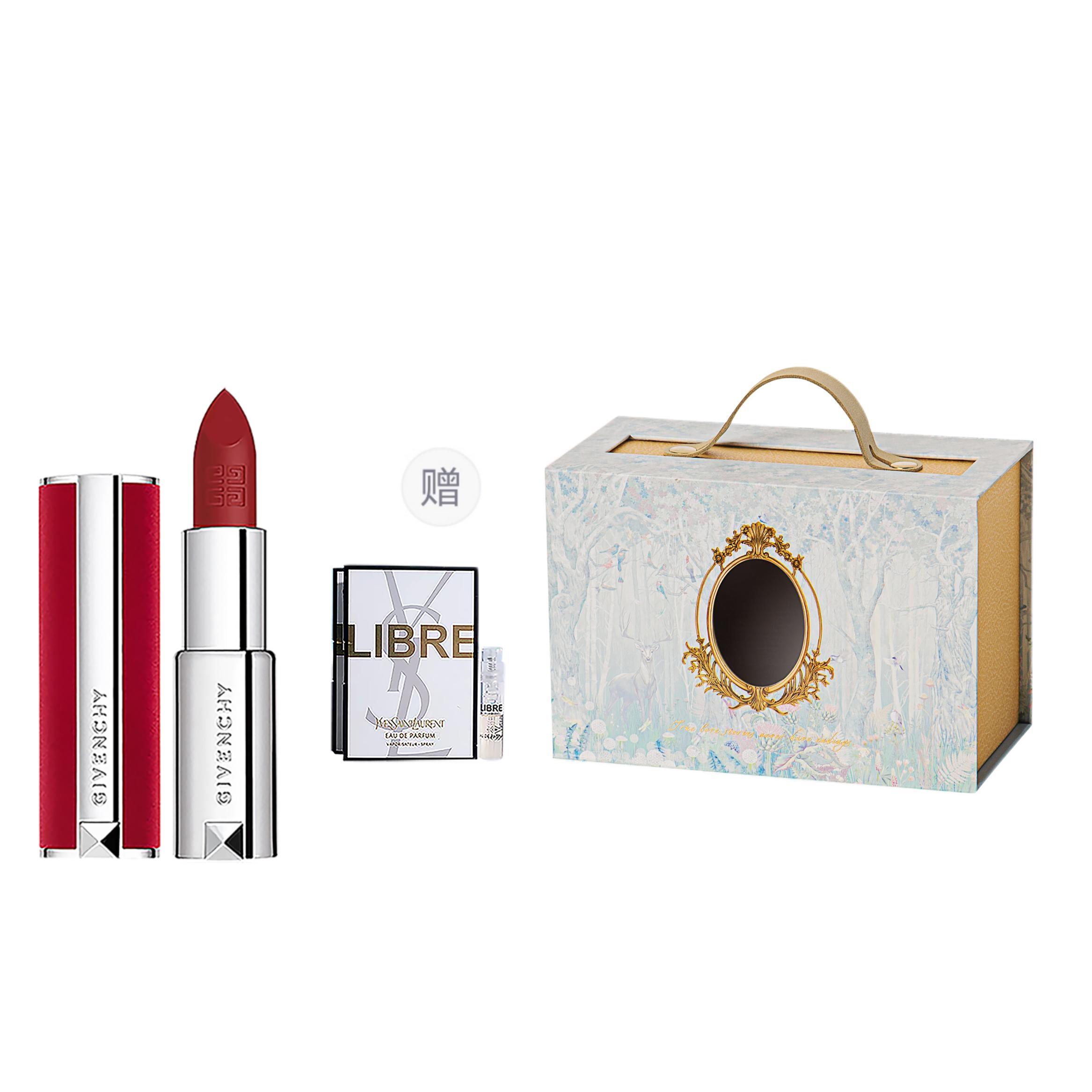 

Помада Secret Garden Box матовая легко растушевывается стойкая подарок на день рождения для девушки SAINT LAURENT