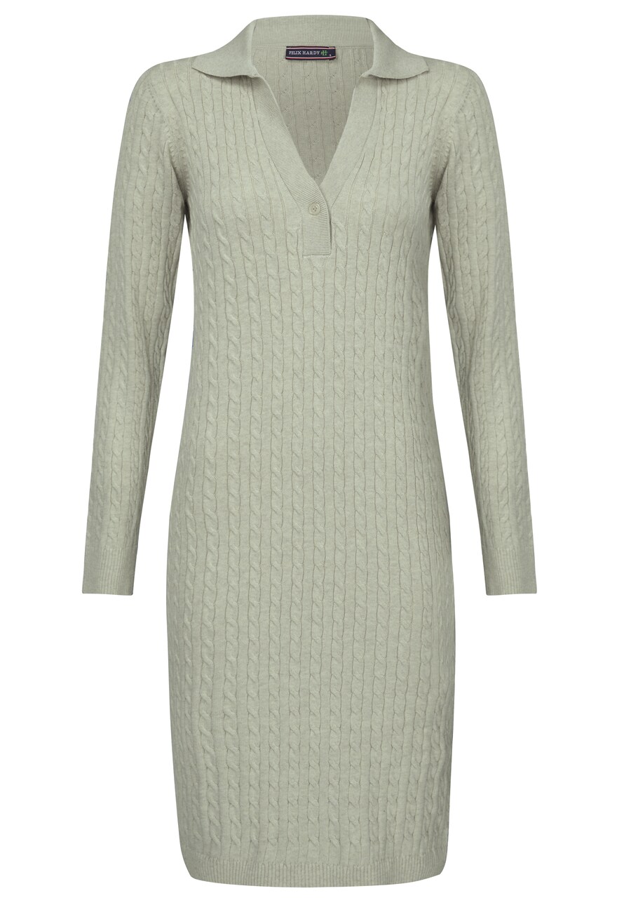 

Вязаное платье Felix Hardy Knitted dress, светло-зеленый
